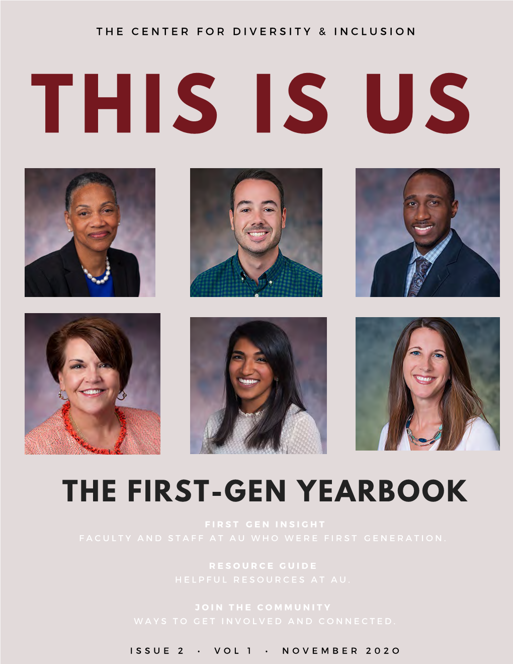 This Is Us the First-Gen Yearbook