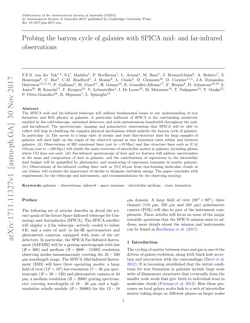 Probing the Baryon Cycle of Galaxies with SPICA Mid- and Far-Infrared Observations