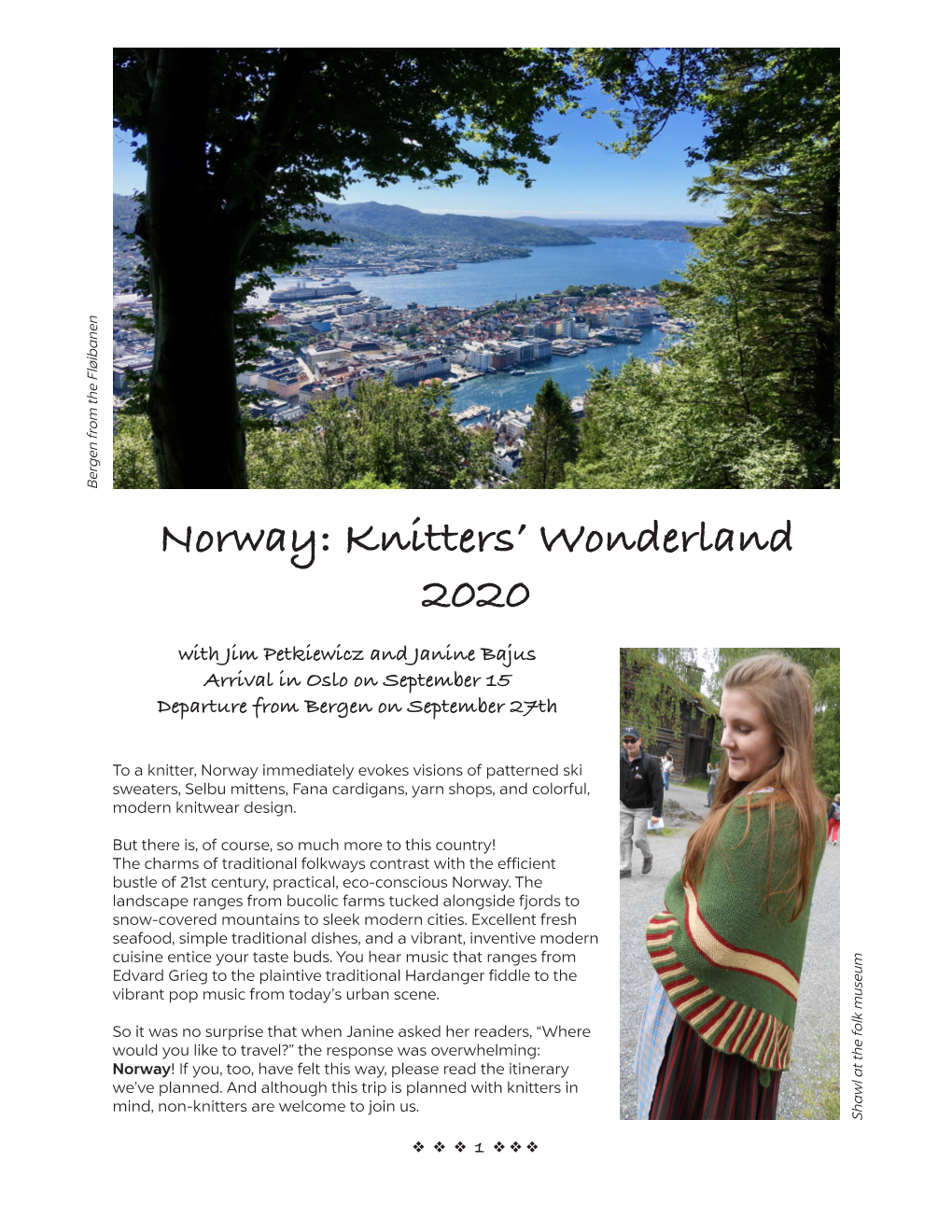 Norway: Knitters' Wonderland 2020