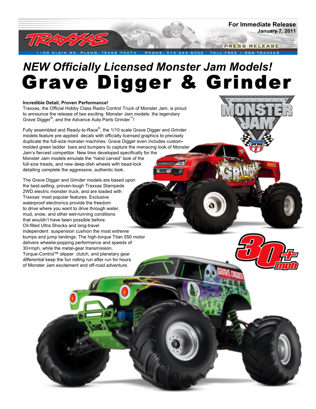 Grave Digger & Grinder