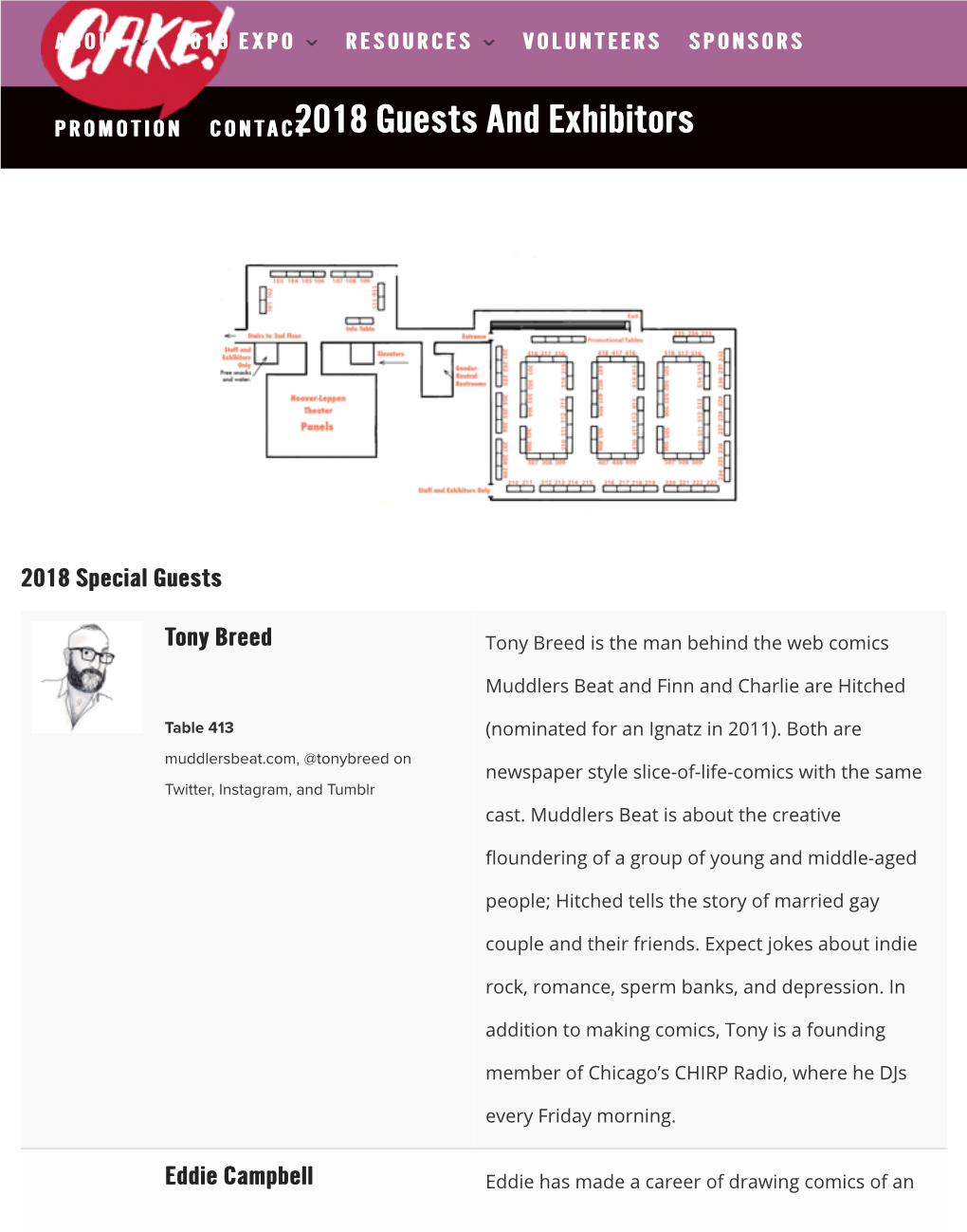 2018 Guests and Exhibitors