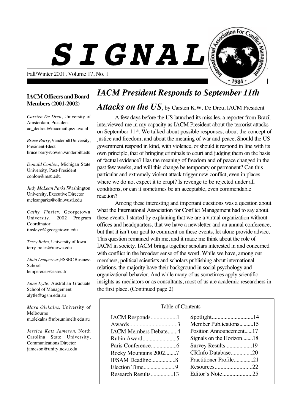 2001. Signal, 16(1)