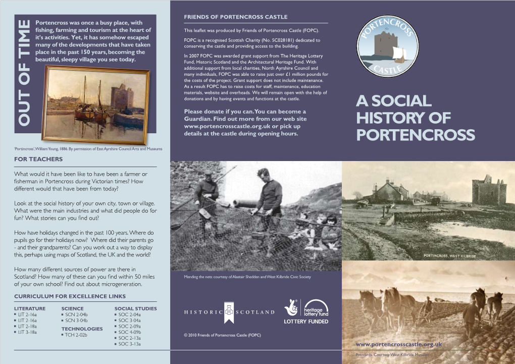 A Social History of Portencross