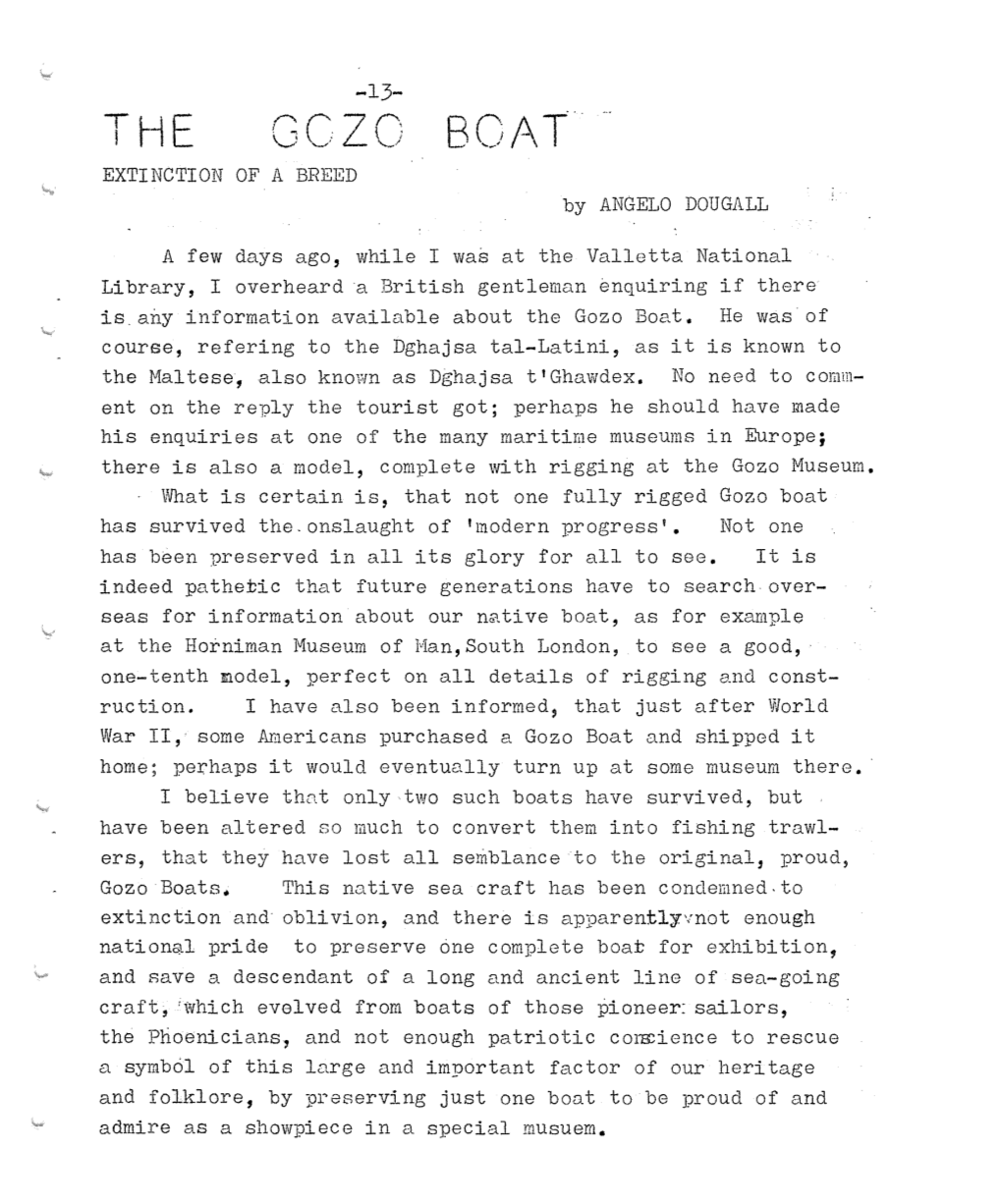 The Gozo Boat.Pdf