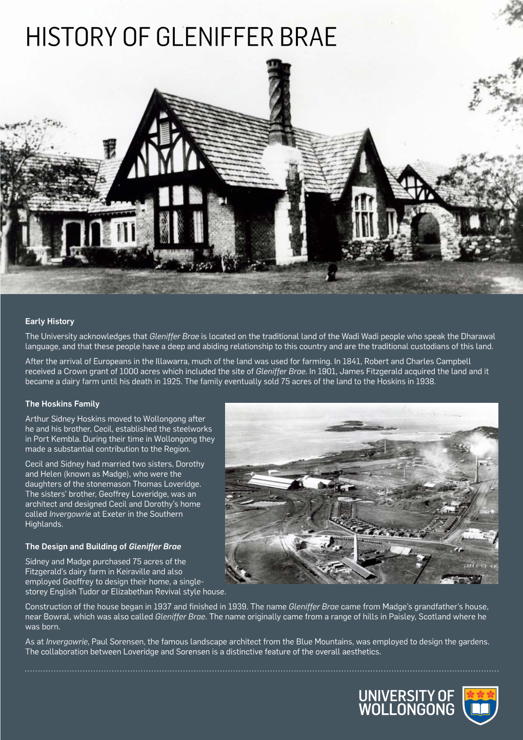 History of Gleniffer Brae