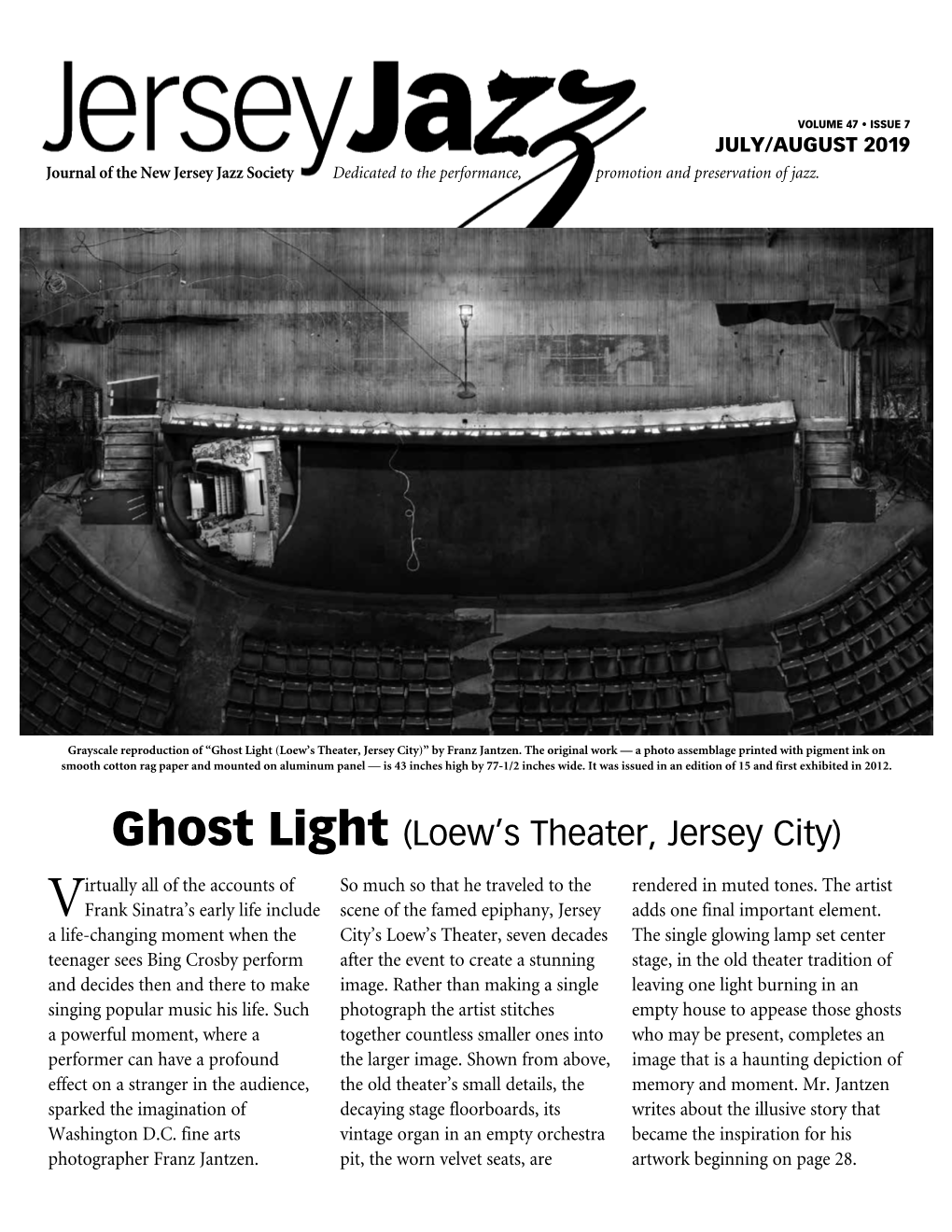 Ghost Light (Loew’S Theater, Jersey City)” by Franz Jantzen