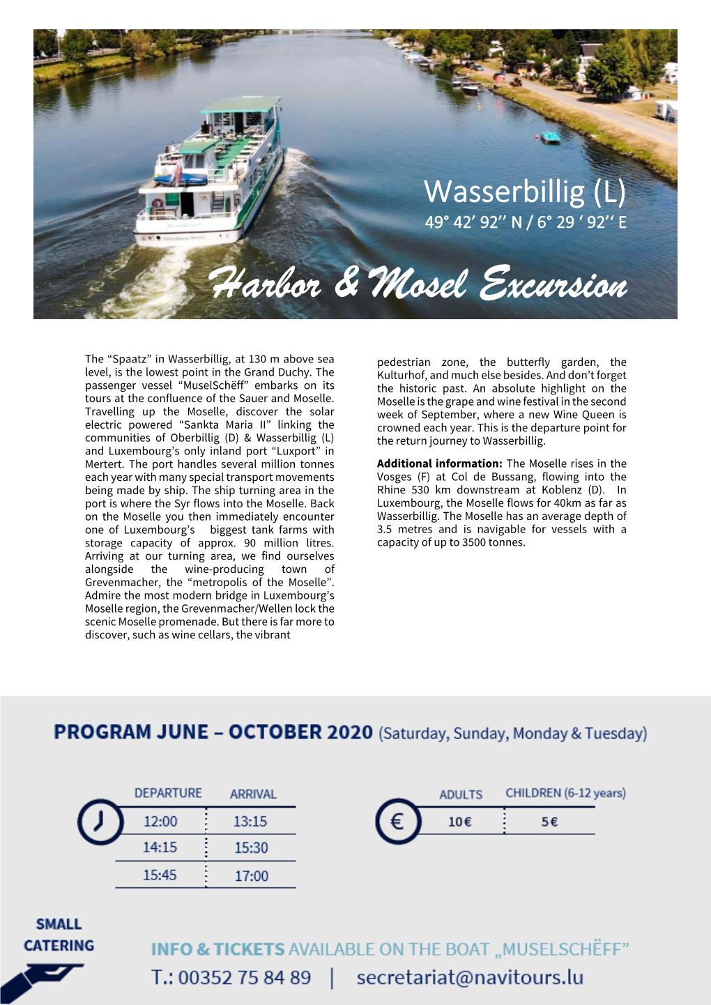 Harbor & Mosel Excursion