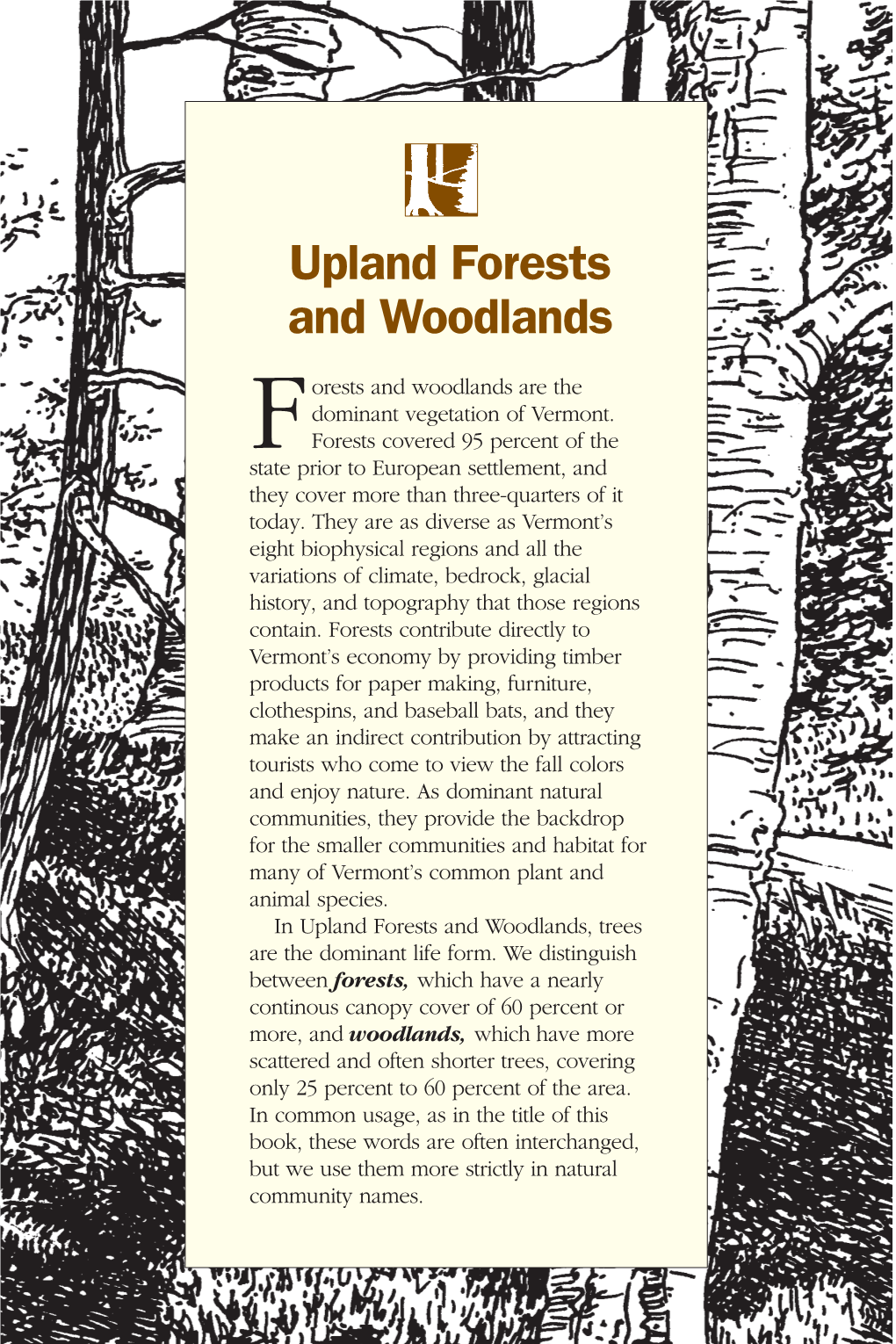 Upland Forests and Woodlands
