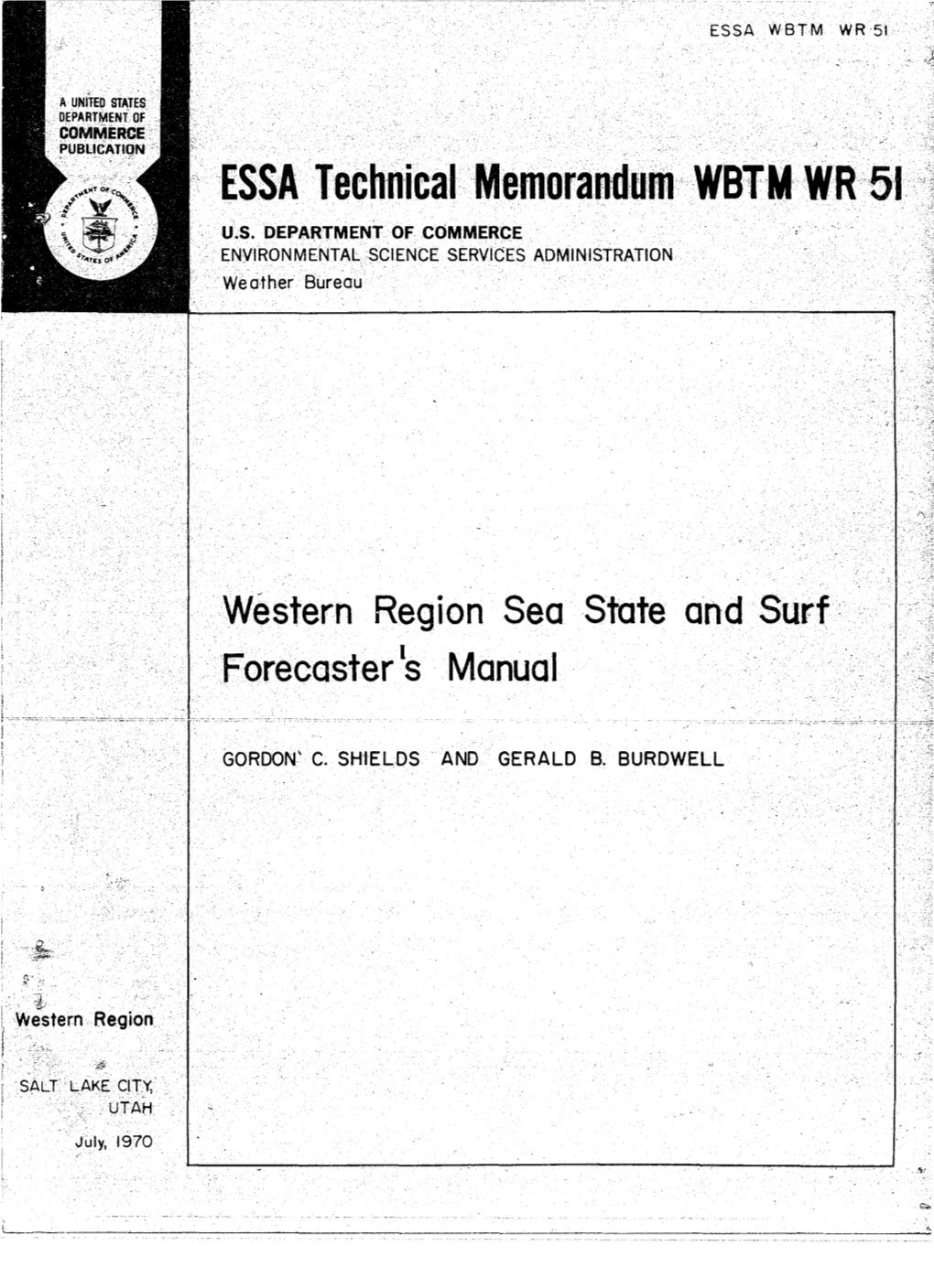 ESSA Technicalทท Memorandurtl WBTMWR;,5L