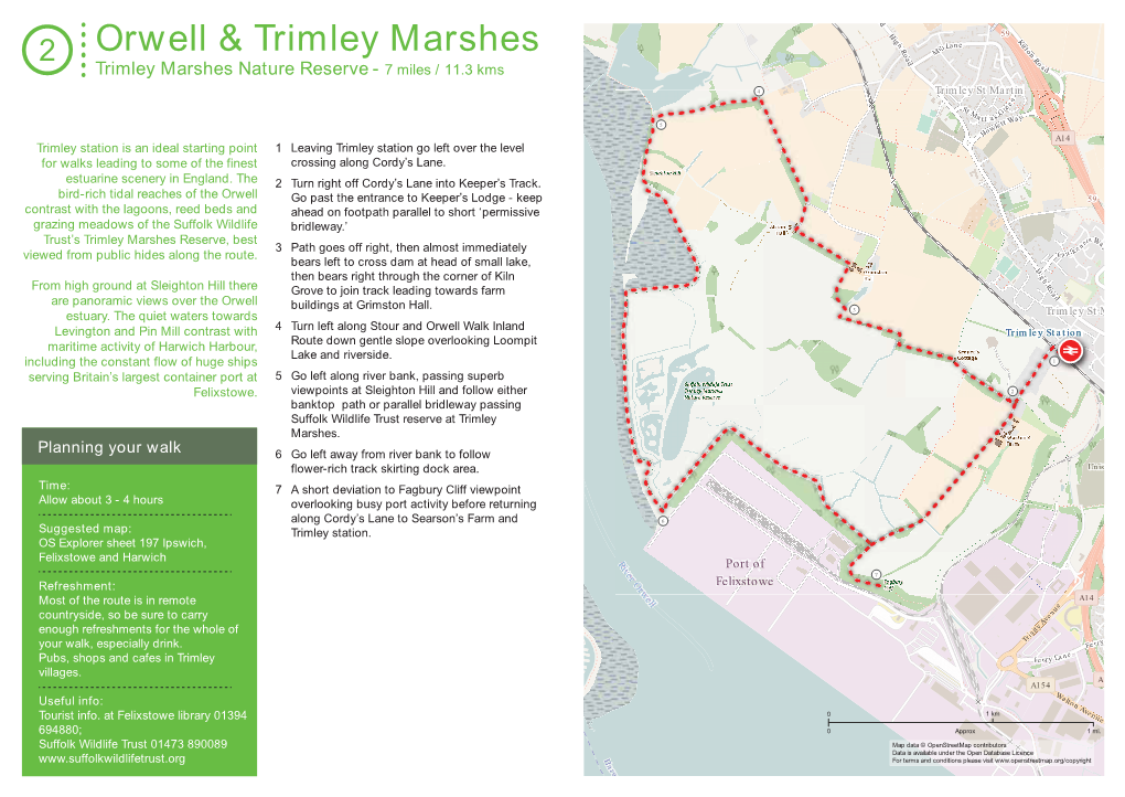Orwell & Trimley Marshes