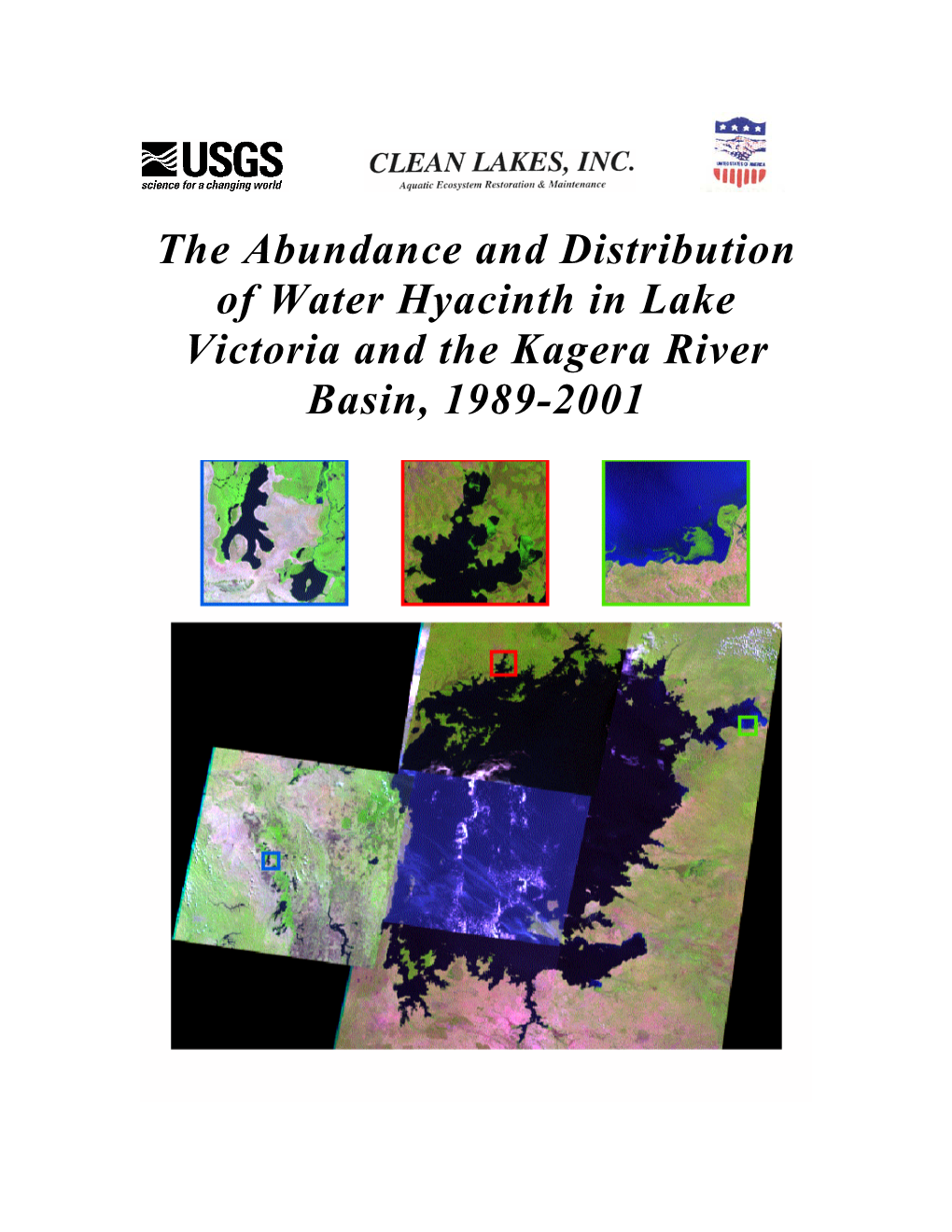 The Abundance and Distribution of Water Hyacinth in Lake Victoria and the Kagera River Basin, 1989-2001