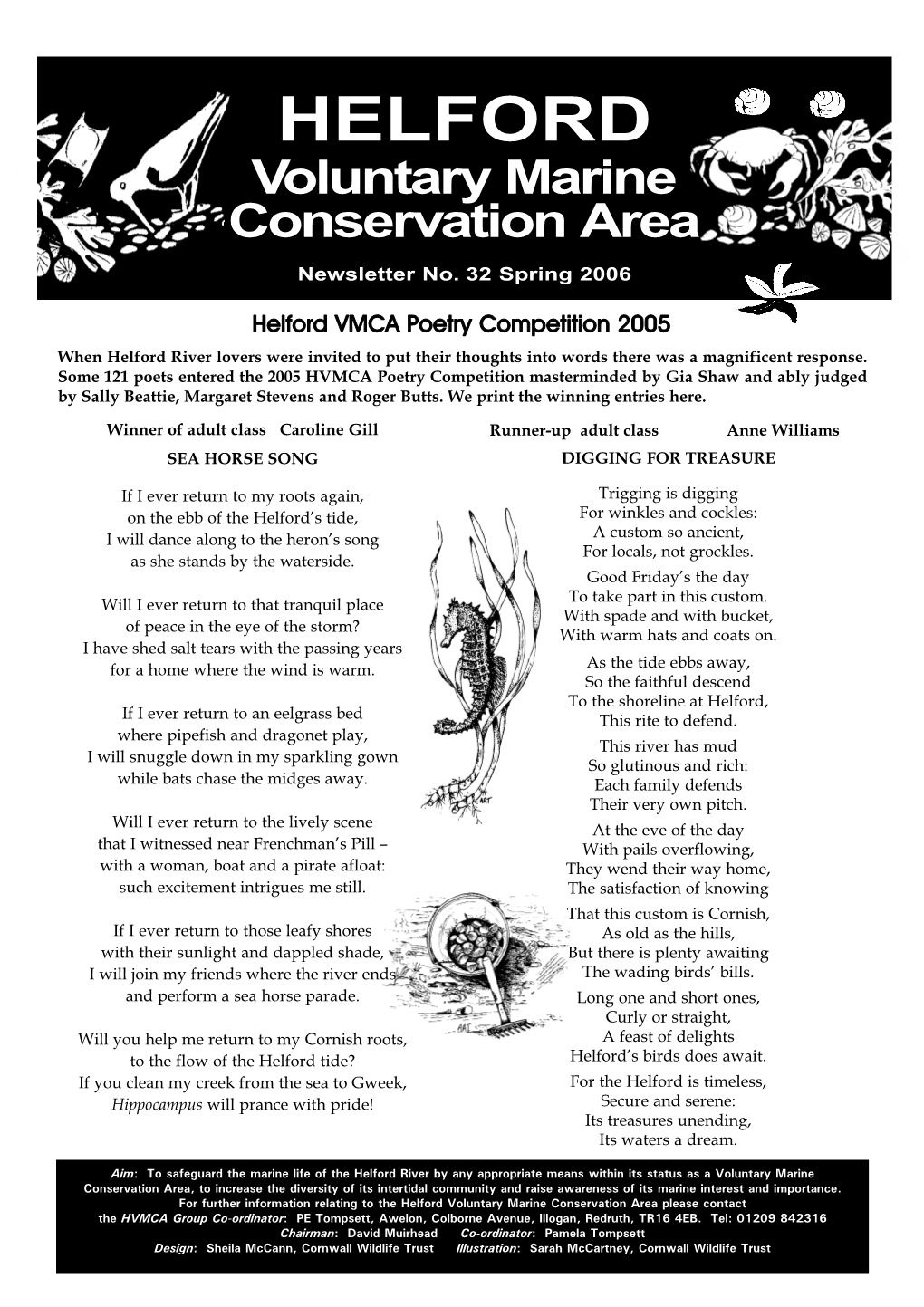 Helford Voluntary Marine Conservation Area Newsletter No.32
