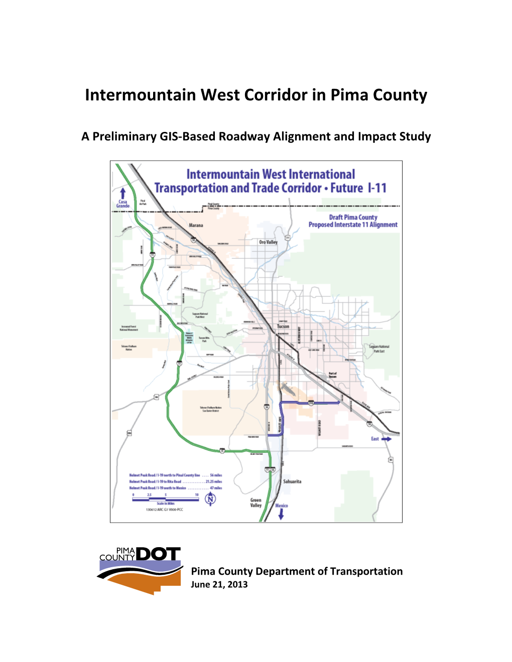 Intermountain West Corridor Report No Maps.Pdf