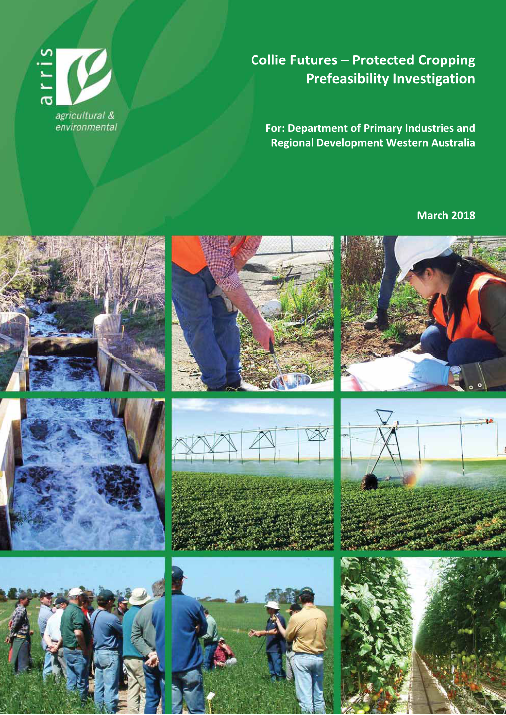 Collie Futures – Protected Cropping Prefeasibility Investigation