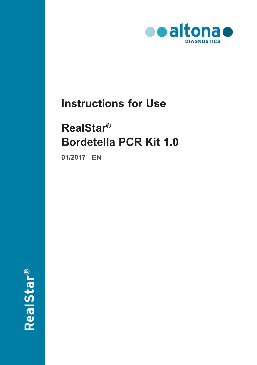 Instructions for Use Realstar® Bordetella PCR Kit