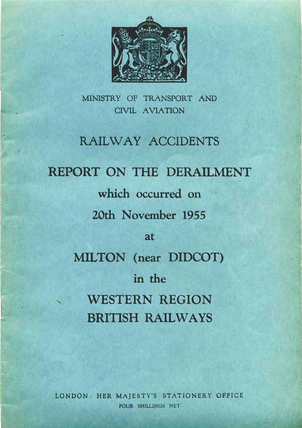 Derailment. Milton