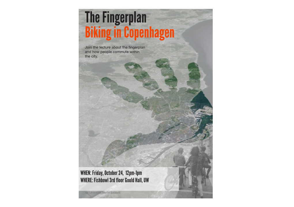 The Fingerplan Biking in Copenhagen