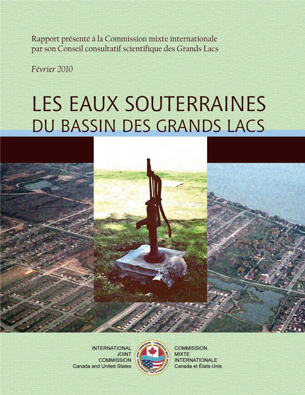 Les Eaux Souterraines Du Bassin Des Grands Lacs