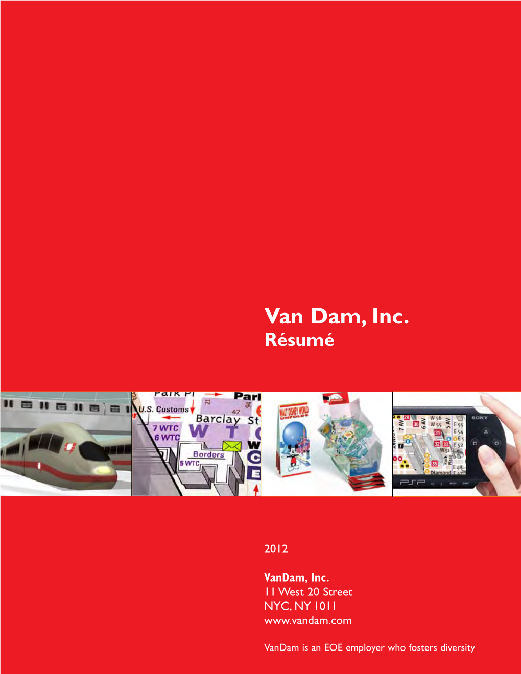 Vandam Resume