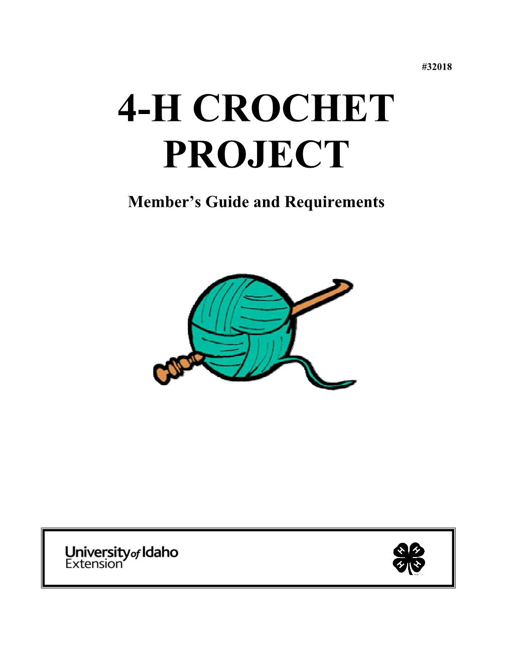 4-H Crochet Project