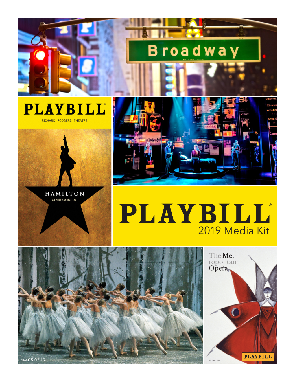 PLAYBILL 2019 Media Kit