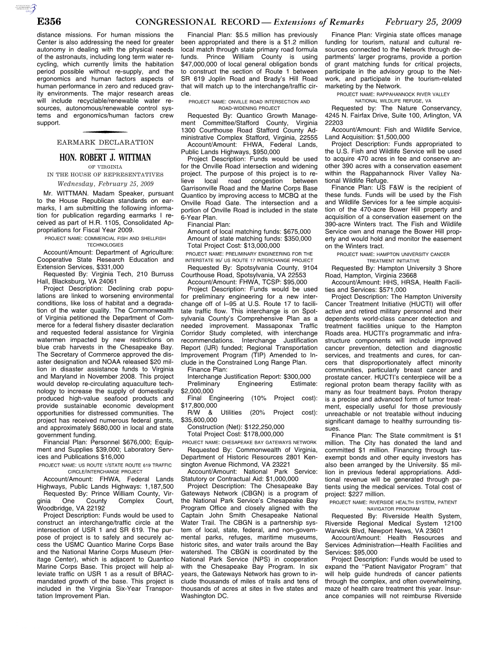 CONGRESSIONAL RECORD— Extensions Of