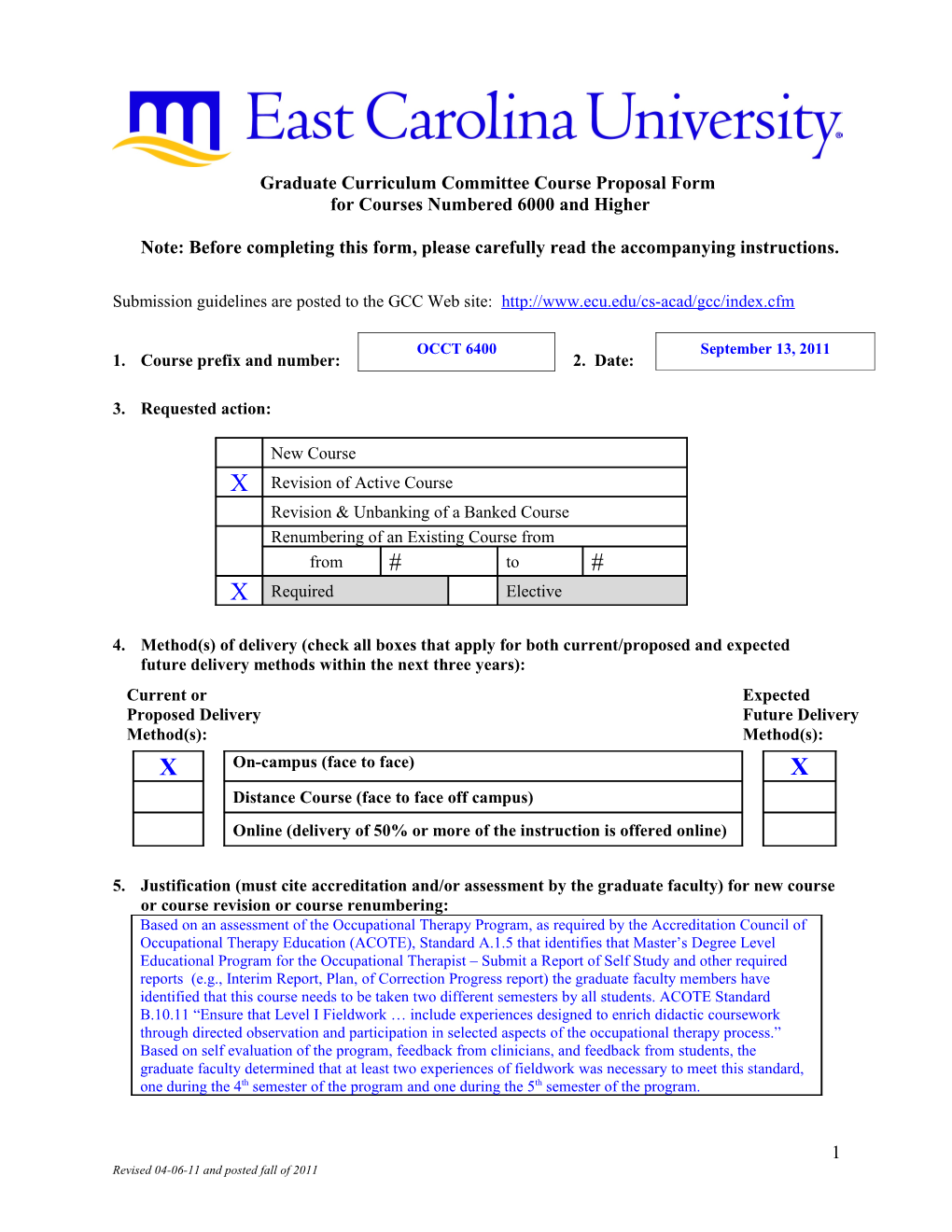 Submission Guidelines Are Posted to the GCC Web Site s2