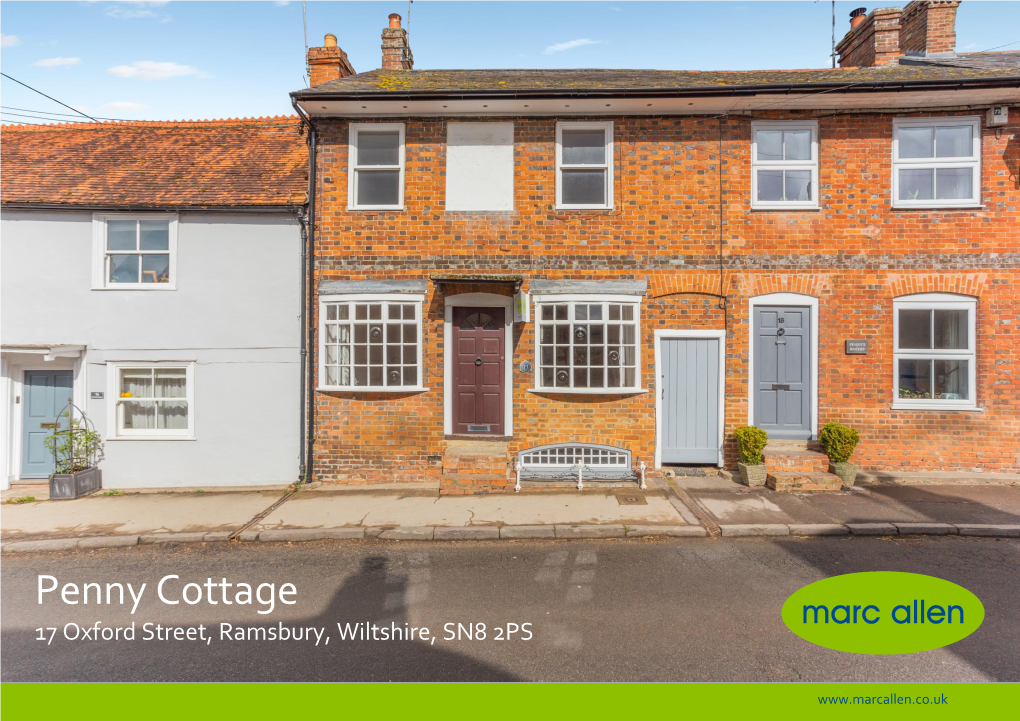 Penny Cottage 17 Oxford Street, Ramsbury, Wiltshire, SN8 2PS