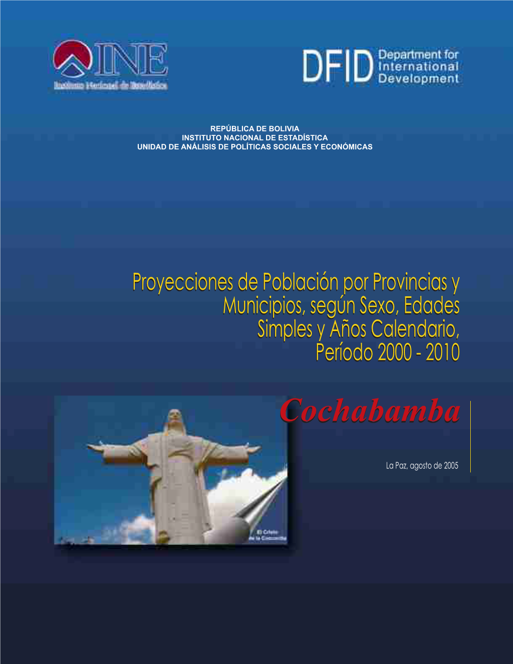 Proyecciones De Población Por Provincias Y Municipios, Según Sexo, Edades Simples Y Años Calendario, Período 2000 - 2010