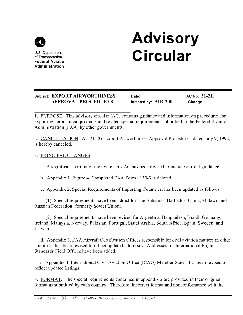 Advisory Circular