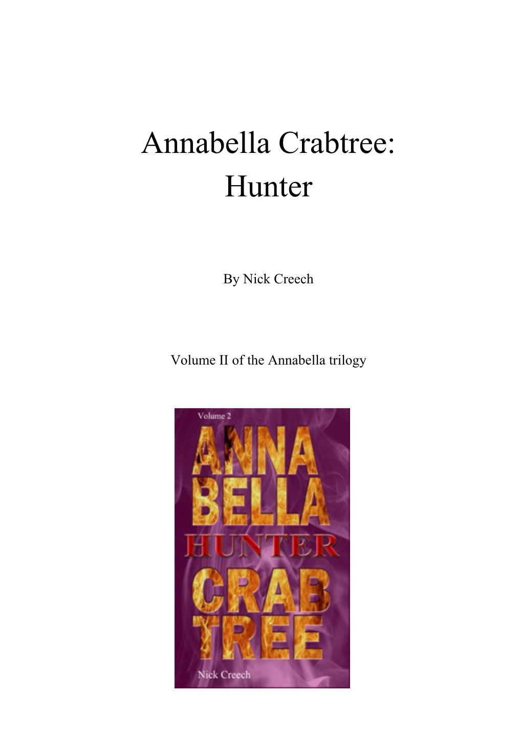 Annabella Crabtree: Hunter
