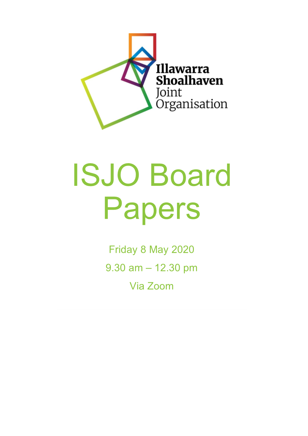 ISJO Board Papers