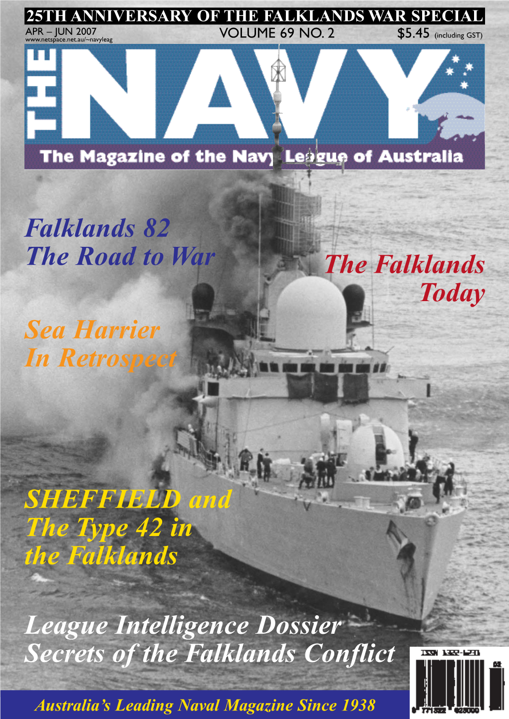 The Navy Vol 69 No 2 Apr 2007