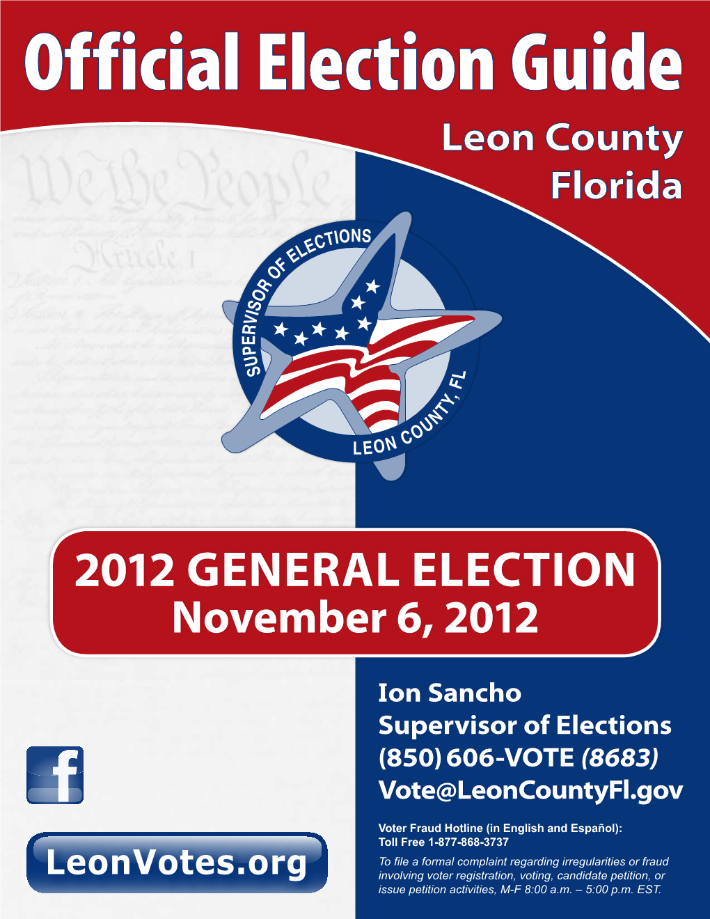 2012 General Election November 6, 2012