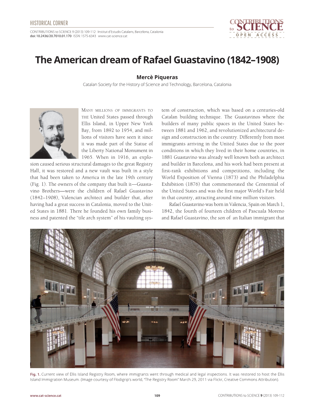 The American Dream of Rafael Guastavino (1842–1908)