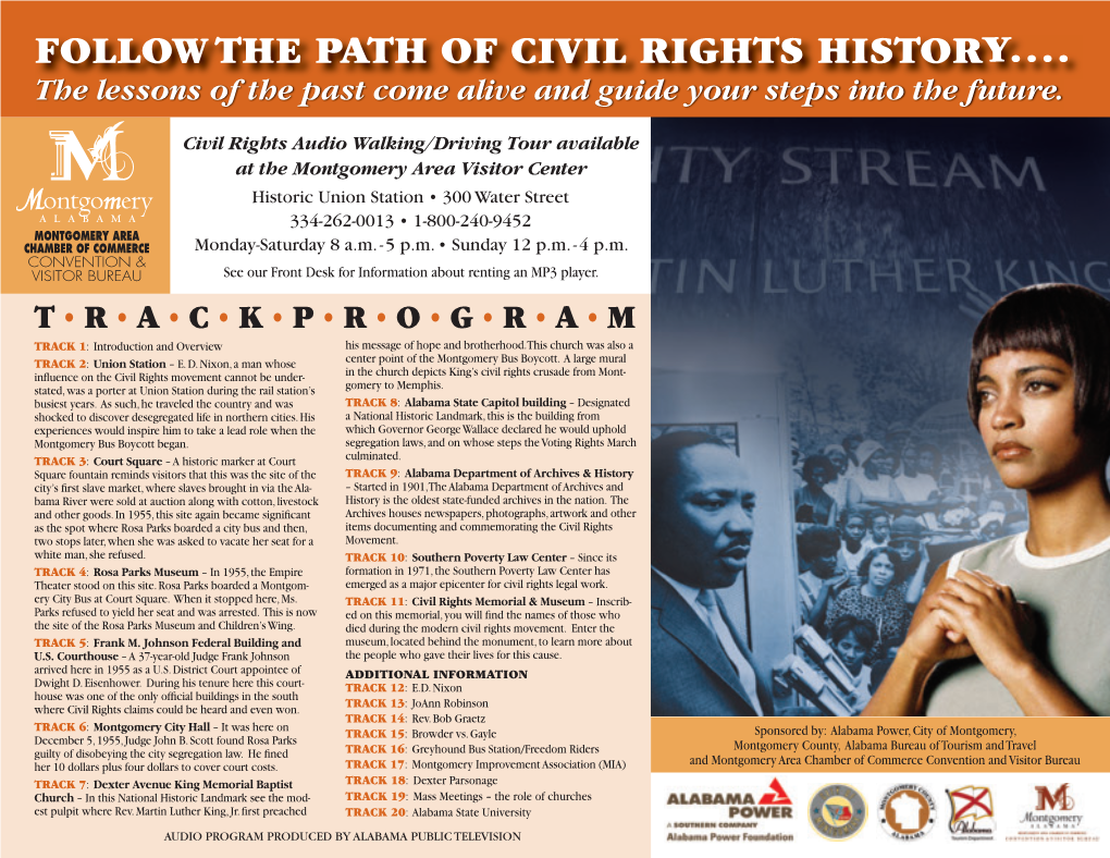 Follow the Path of Civil Rights History