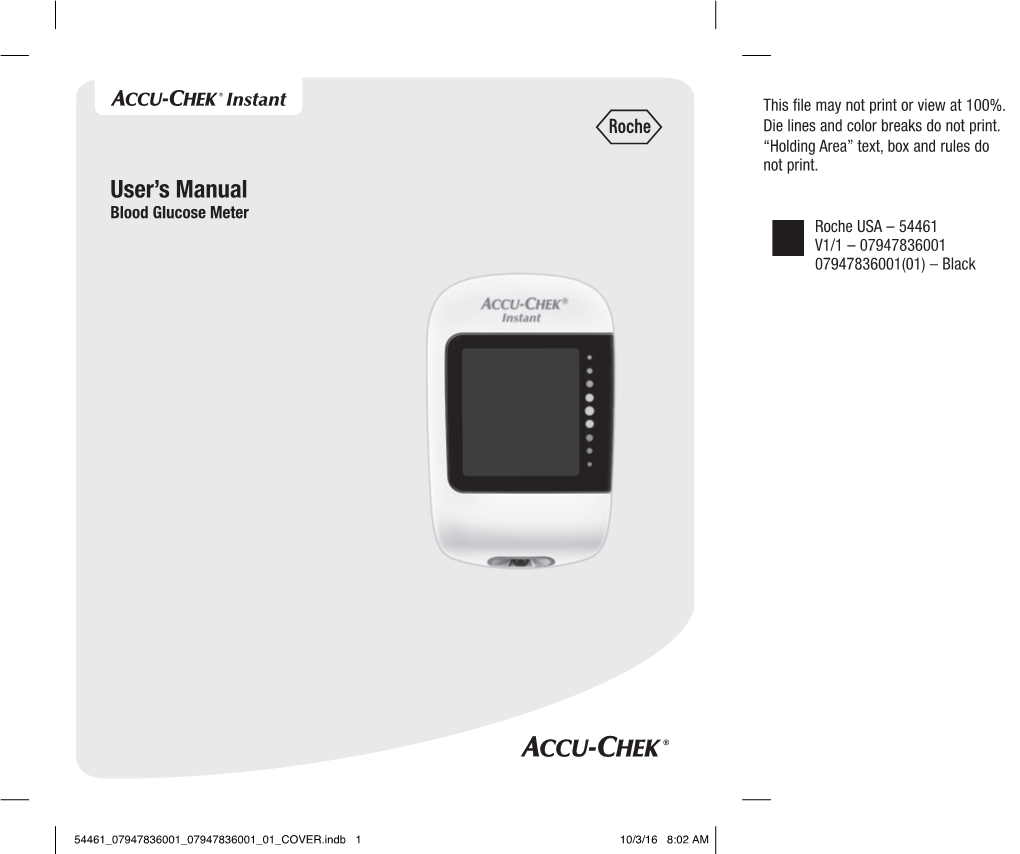 Accu-Chek Instant Manual (English)