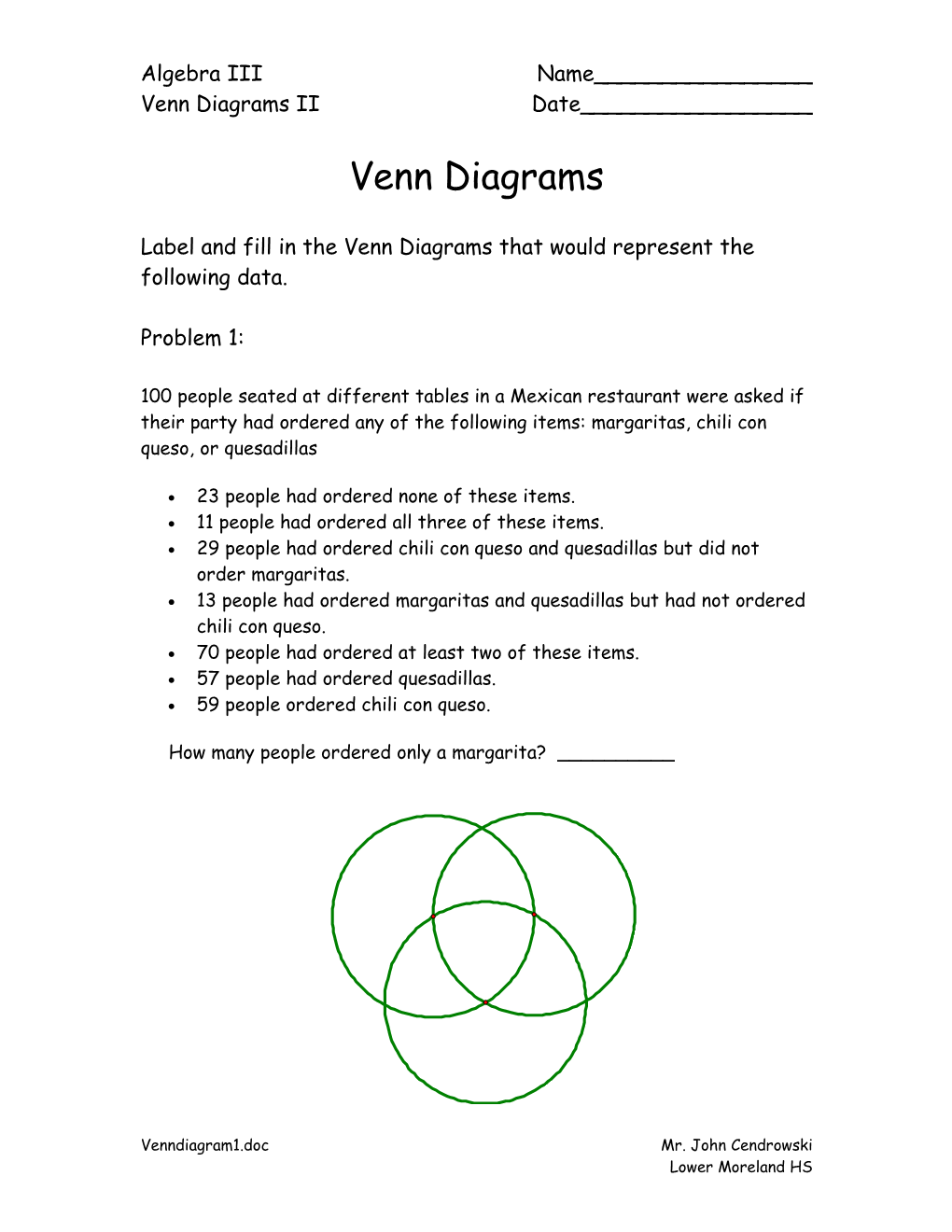 Algebra III Page 5