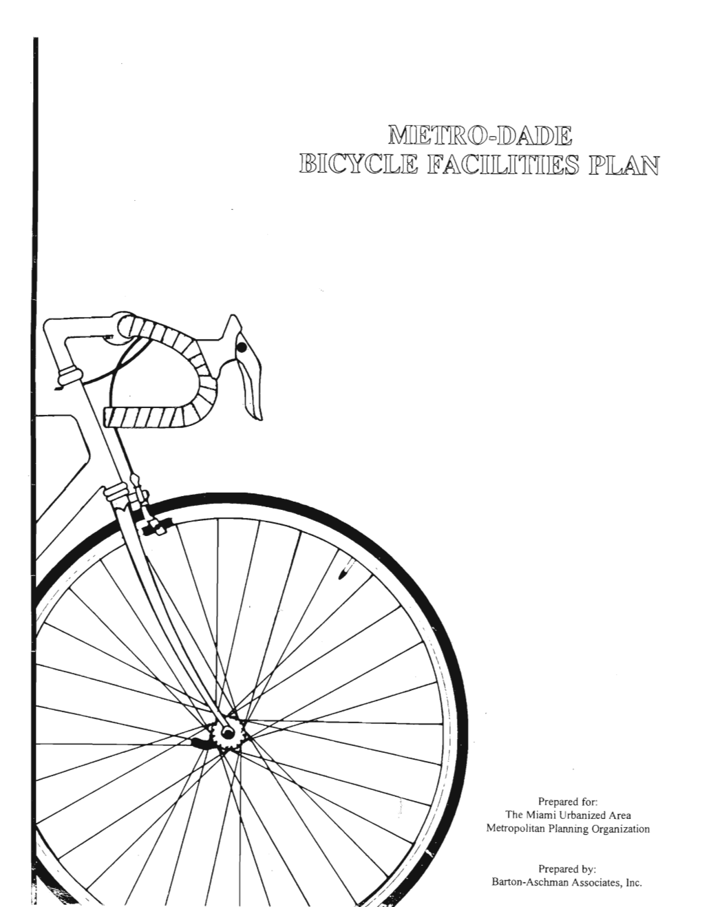 Metro-Dade Bicycle Facilities Plan 1997