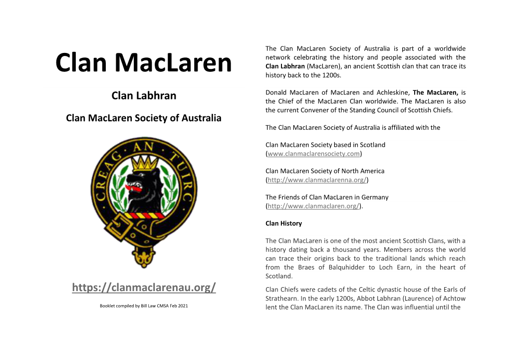 Clan Maclaren