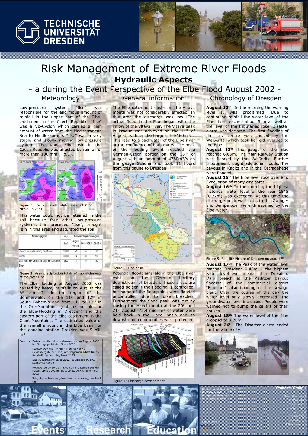 Risk Management of Extreme River Floods