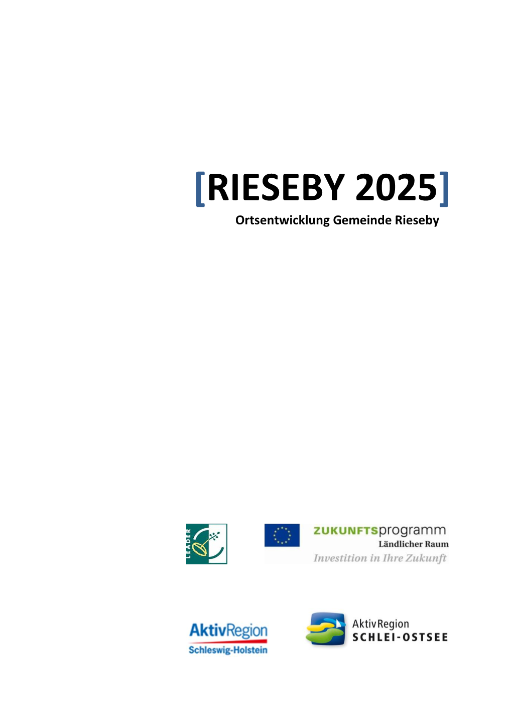 RIESEBY 2025] Ortsentwicklung Gemeinde Rieseby
