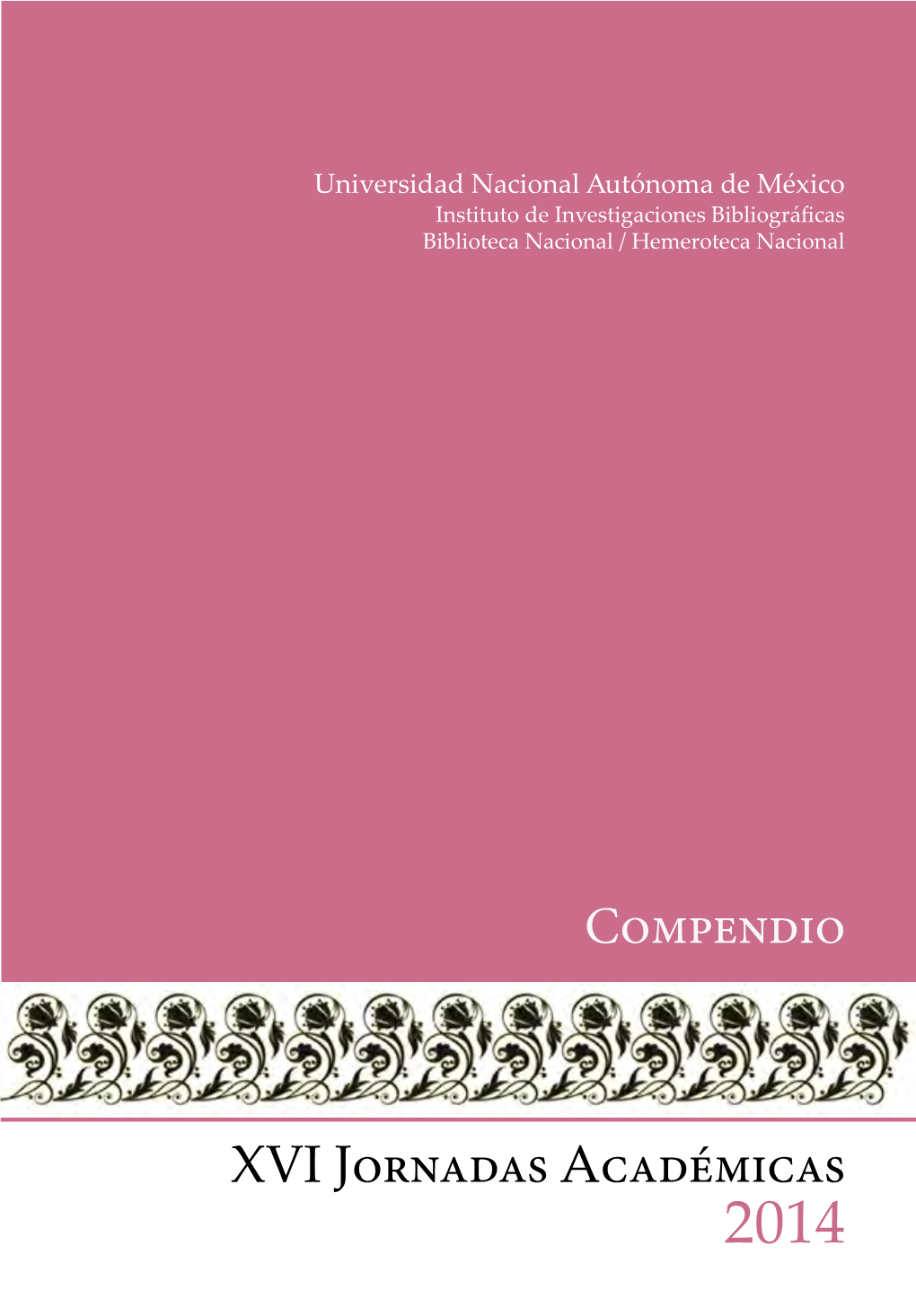 Compendio De Jornadas Académicas 2014