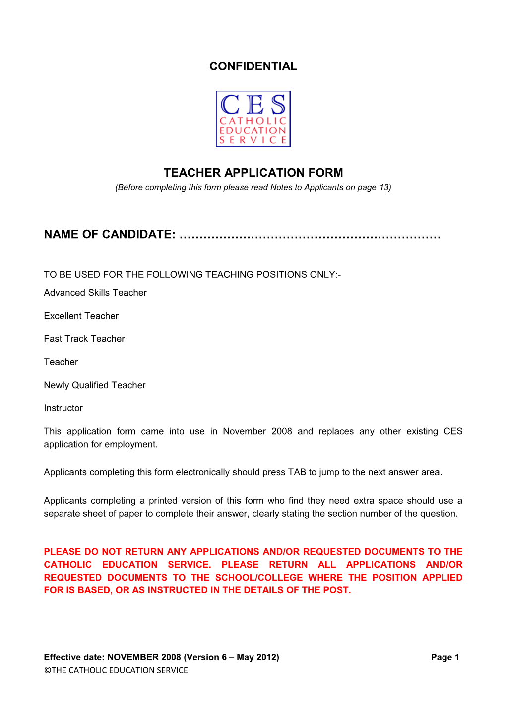 Teacher Application Form s3