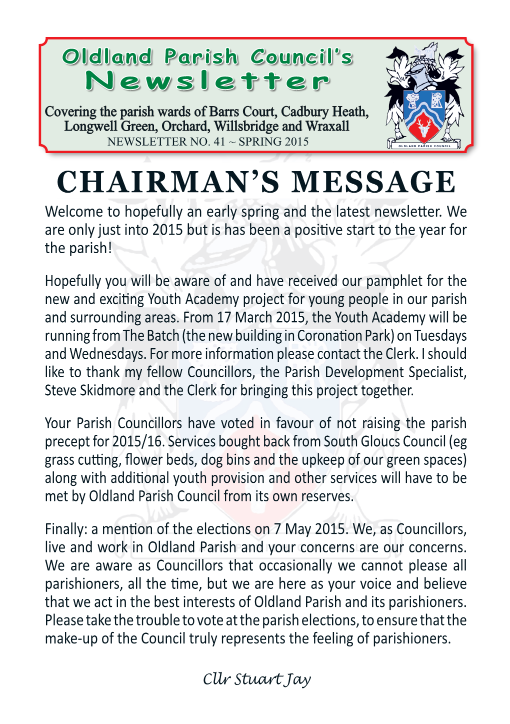 Chairman's Message