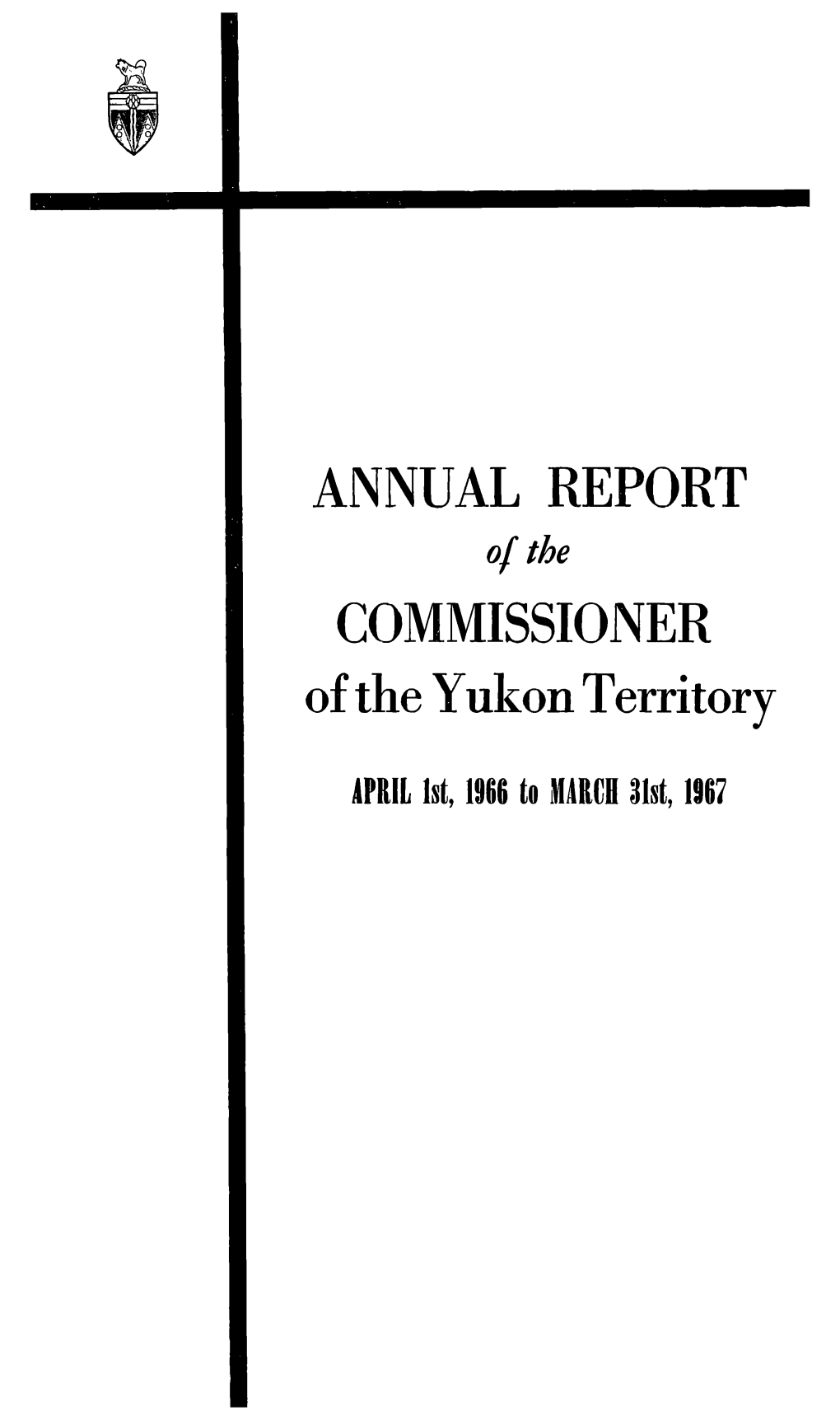 Annual Report Commissioner