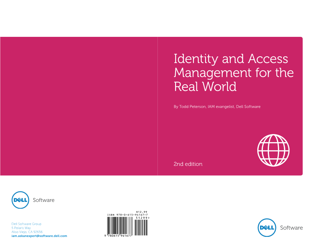 Identity and Access Management for the Real World