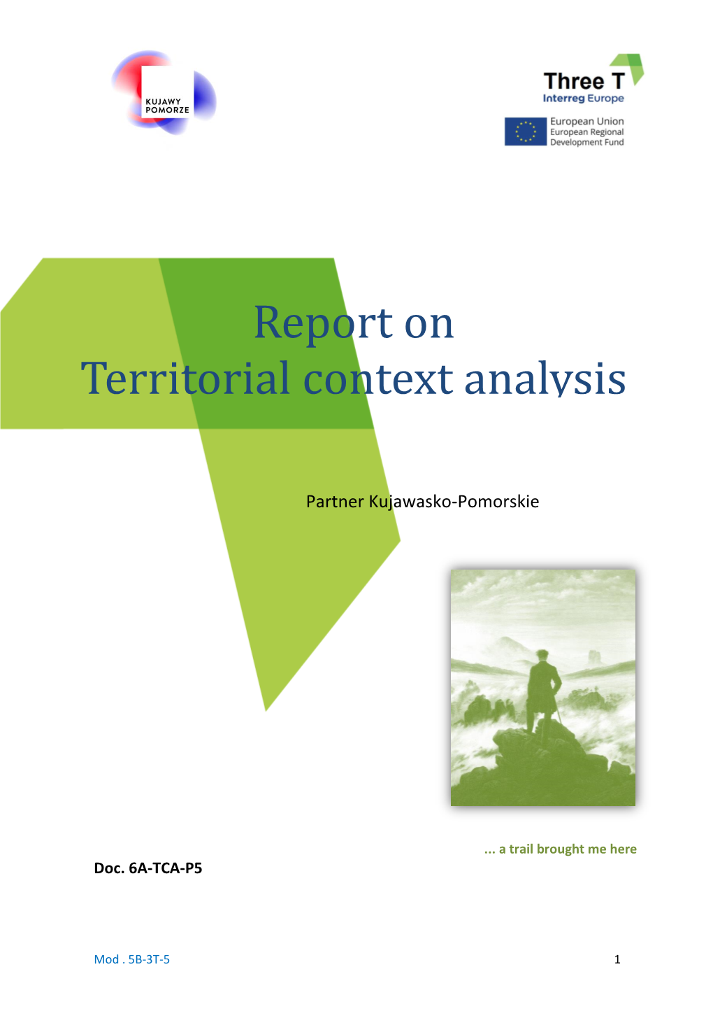 Report on Territorial Context Analysis