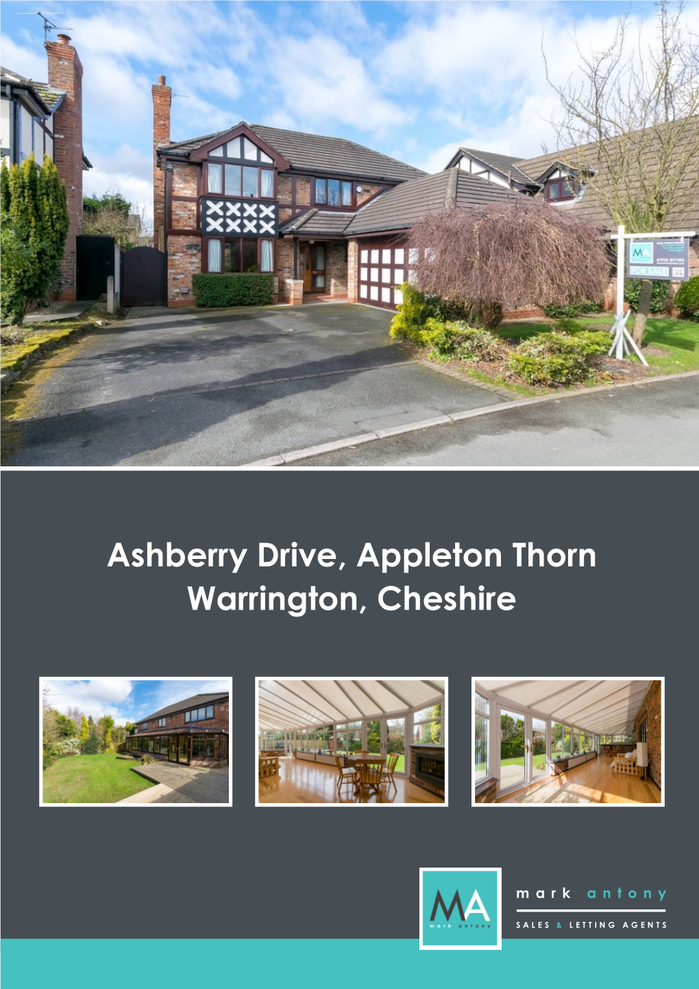 Ashberry Drive, Appleton Thorn Warrington, Cheshire