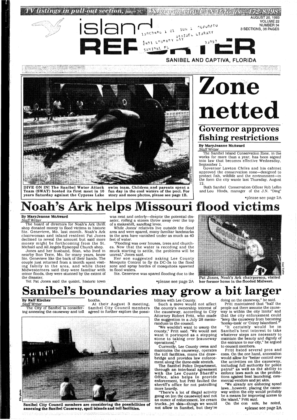 Noah's Ark Helps Missouri Flood Victims Sanibeps Boundaries May